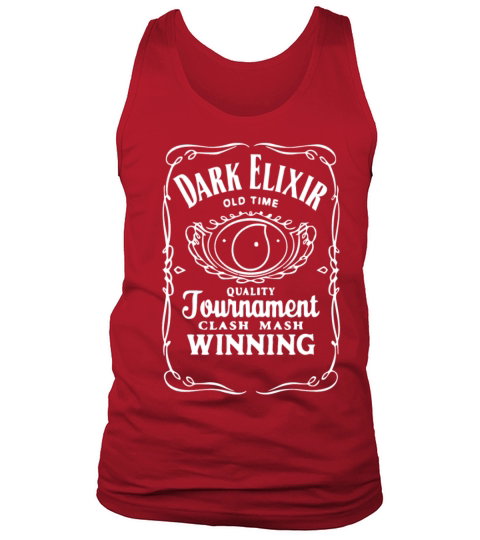New Popular Dark Elixir Clash Of Clans Quote COC Men's Tank Top