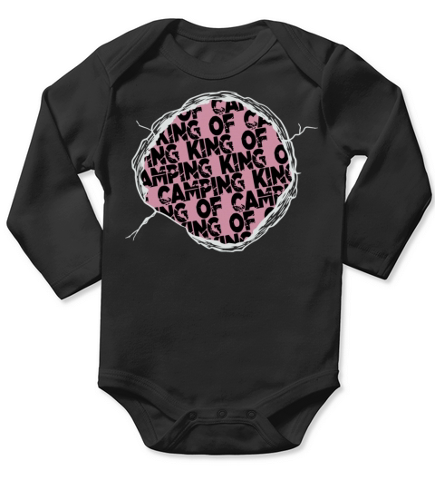 spiritual advanture gift camping sayings Long Sleeve Baby One-Piece