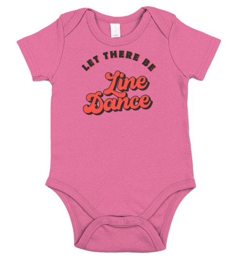 Line Dancing Let There Be Line Dance Short Sleeve Baby One-Piece