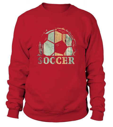 Vintage Soccer Player Futbol Coach design Women's Sweatshirt