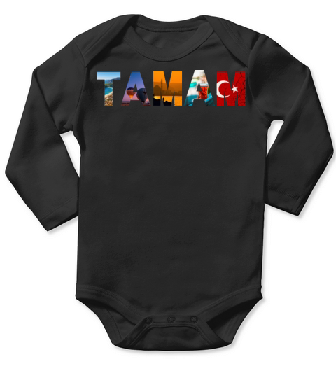 Tamam Turkey Long Sleeve Baby One-Piece