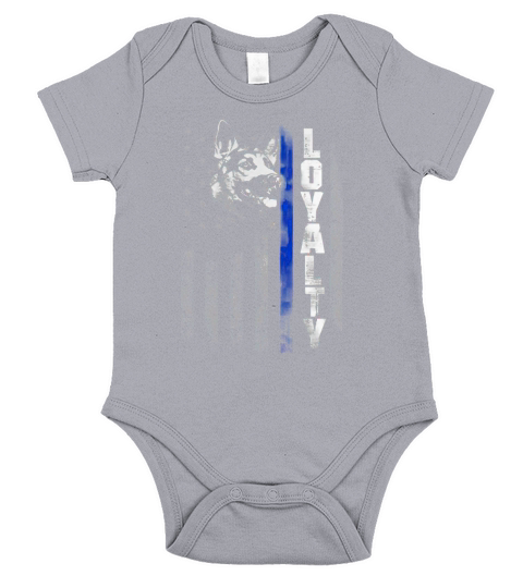 Loyalty Of German Shepherds Short Sleeve Baby One-Piece