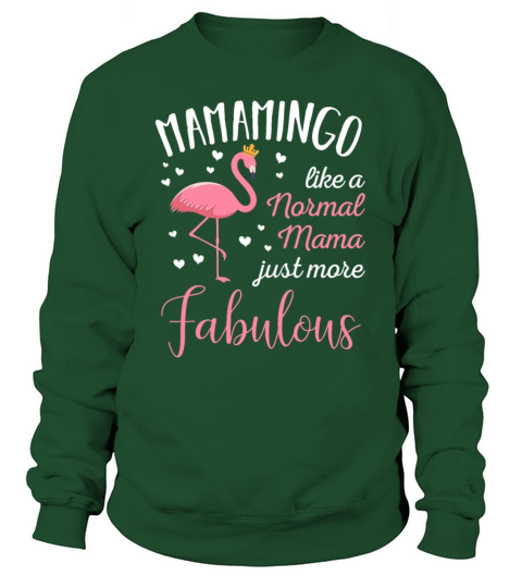 Mamamingo Pink Flamingo Mothers Day Gift Women's Sweatshirt