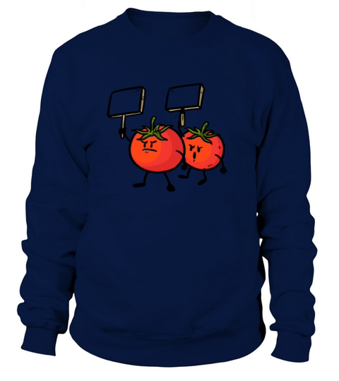 Comic Style Tomatoes Women's Sweatshirt