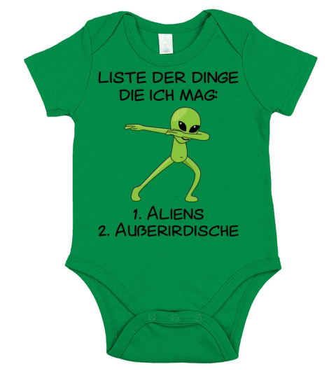 Alien Dab Extraterrestrials UFO Fans Saying Gift Short Sleeve Baby One-Piece