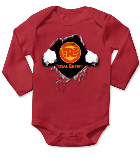 ROYAL ENFIELD Long Sleeve Baby One-Piece