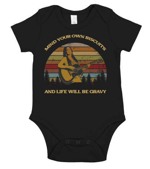 Kacey Musgraves – Mind Your Own Biscuits And Life Will Be Gravy Short Sleeve Baby One-Piece