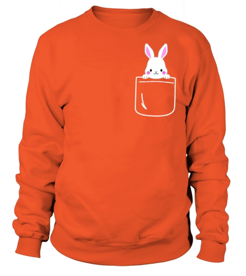 Bunny In Your Pocket Funny Rabbit Animal Women's Sweatshirt