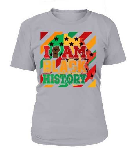 Black lives matter Black history I am Black Histor Women's T-Shirt