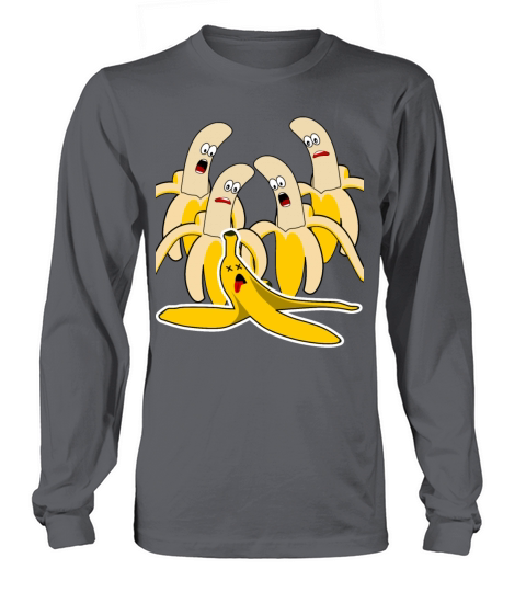 Banana Funny Banana Peel Women's Long Sleeve