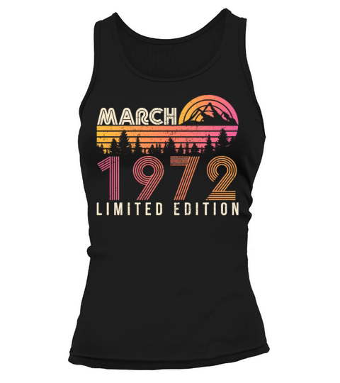 1972 March Vintage Limited Tank top Woman
