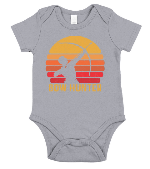 Retro Bow Hunting Archer Vintage Hunter Short Sleeve Baby One-Piece