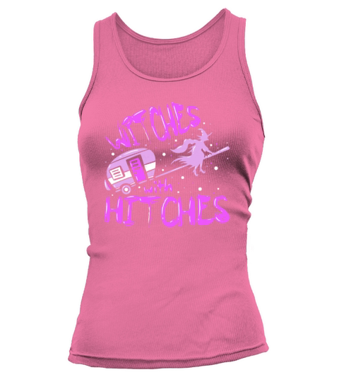 Witches with Hitches Funny Halloween Costume Women's Tank Top