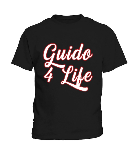 Guido For Life GTL New Jersey Garden State Shore Kids T-Shirt