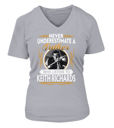 Keith Richards Daddy V-neck T-Shirt Woman