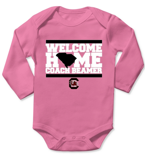 South Carolina welcome home coach beamer Long Sleeve Baby One-Piece
