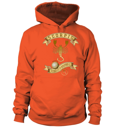 Scorpio October 23 to November 21 Women's Hoodie