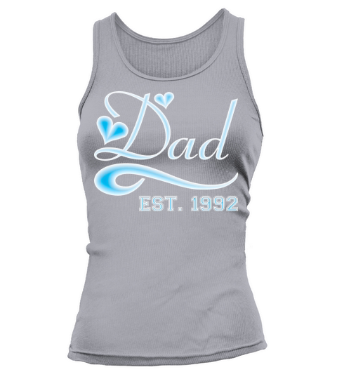 Dad Established 1992 Happy Fathers Day Women's Tank Top