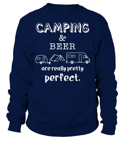 camping and beer Women's Sweatshirt