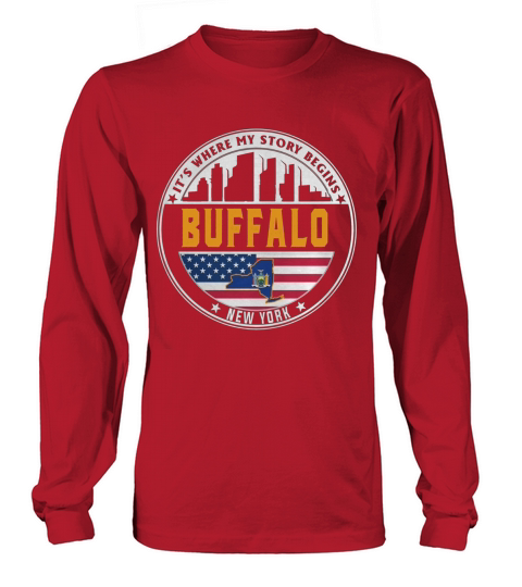 Buffalo - Its where my story begins Long sleeved Unisex