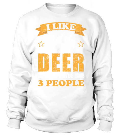 Deer Forest Animal Lovers Quote Gift Sweatshirt Unisex