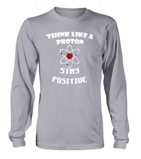 stay postive science teacher student gift idea Women's Long Sleeve