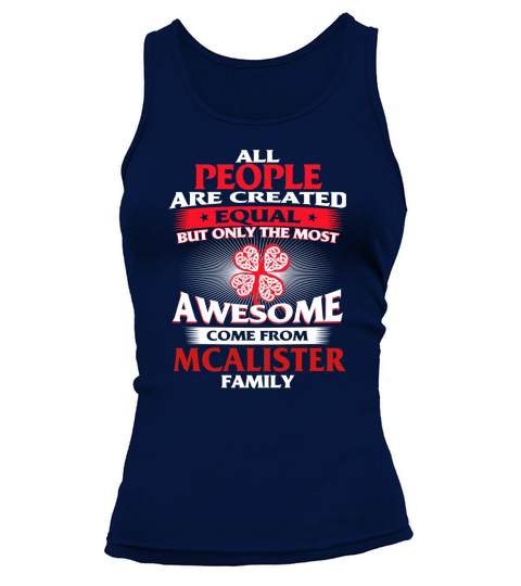 Its a Mcalister Thing You Wouldnt Understand - Name Custom T-Shirts Tank top Woman