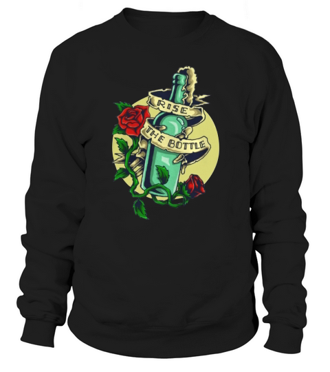 proud of Liquor Bottle Sweatshirt Unisex