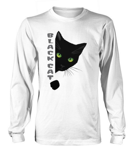 black cat tattoo - pet lover (4) Long sleeved Unisex