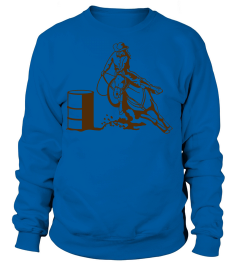 Barrel Race Girl Lady westernriderin Women's Sweatshirt