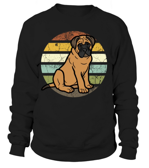 vintage bullmastiff dog lovers Women's Sweatshirt