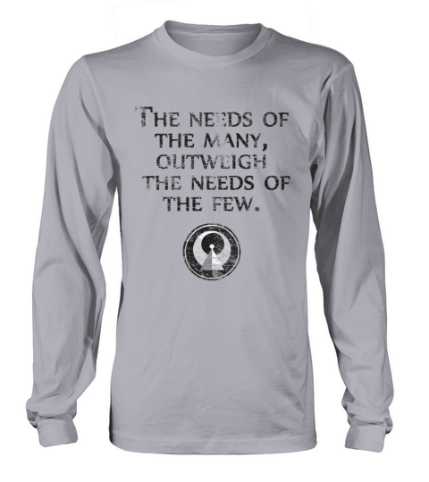 The Needs of the Many Outweigh the Needs of the Women's Long Sleeve