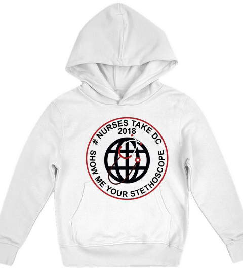 Nurse Take Dc 2018 Show me your Stethoscope Kids Hoodie