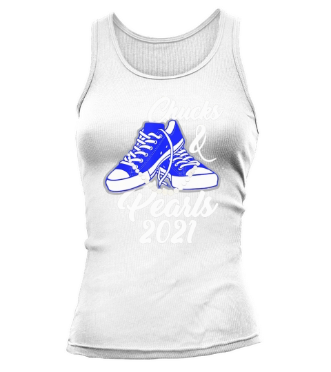 Chucks And Pearls 2021 Blue Color Basic Tank top Woman
