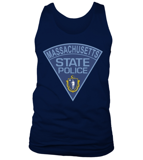 Massachusetts State Police Patch T Shirt Tank Top Unisex