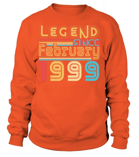 Gift Idea Vintage In February 1999 Women's Sweatshirt