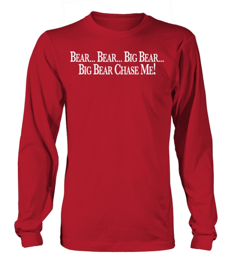 The Great Outdoors - Big Bear Chase Me Women's Long Sleeve