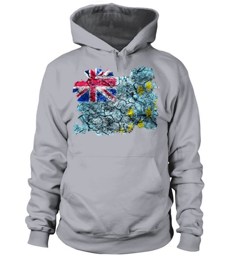 Tuvalu Vintage Flag Women's Hoodie