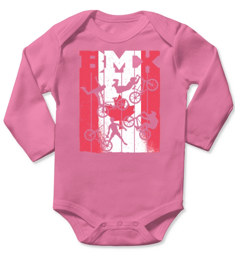 BMX Bike Freestyle Bicycles cycling Canada-flag Long Sleeve Baby One-Piece