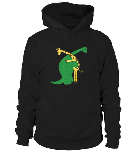 Premium Giraffe Dinosaur Hug Love Dino Animals Safari Halloween Gift shirt Hoodie Unisex
