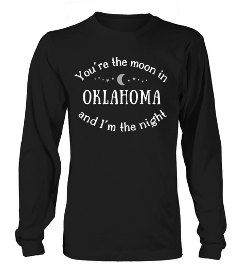 Zach Bryan ly Youre the moon in Oklahoma Women's Long Sleeve