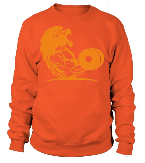 weightlifting lion Women's Sweatshirt