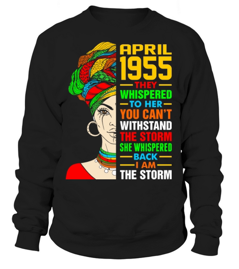 April 1955 The Storm Tshirt Women's Sweatshirt