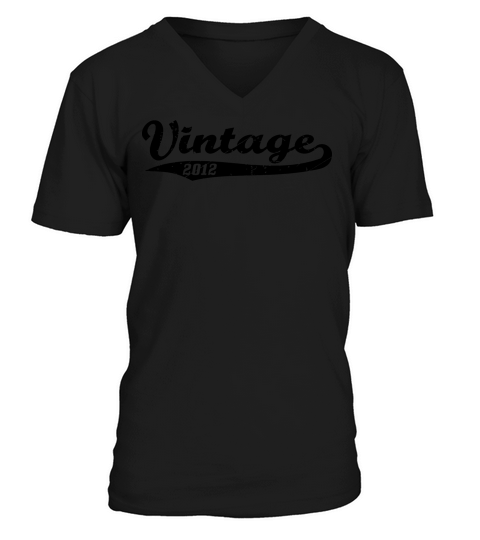 Vintage 2012 Men's V-Neck T-shirt