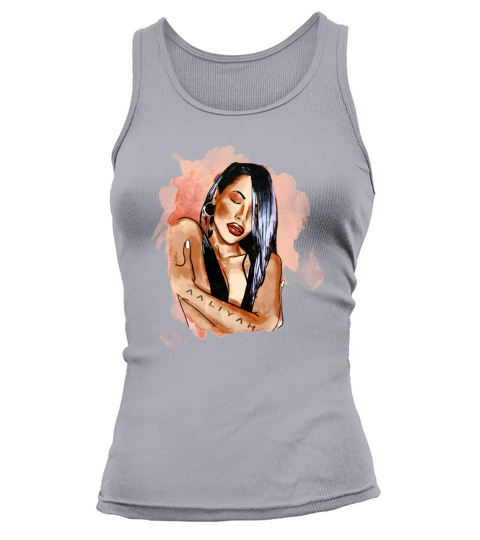 Aaliyah Watercolor Art Tank top Woman