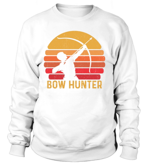 Retro Bow Hunting Archer Vintage Hunter Women's Sweatshirt