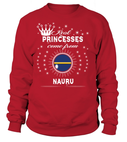 queen love princesses NAURU Women's Sweatshirt
