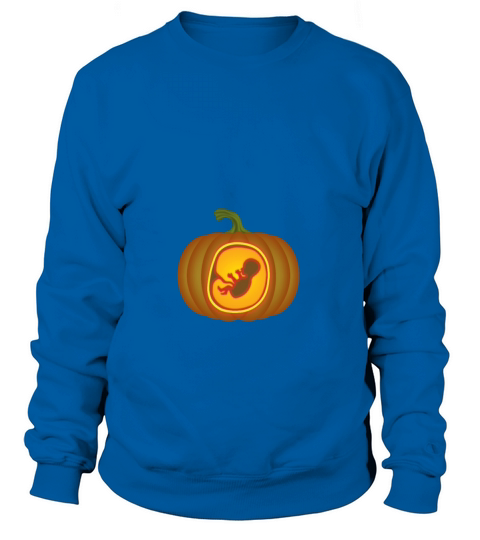 Pumpkin Pregnancy Maternity Expecting Shirt Women's Sweatshirt