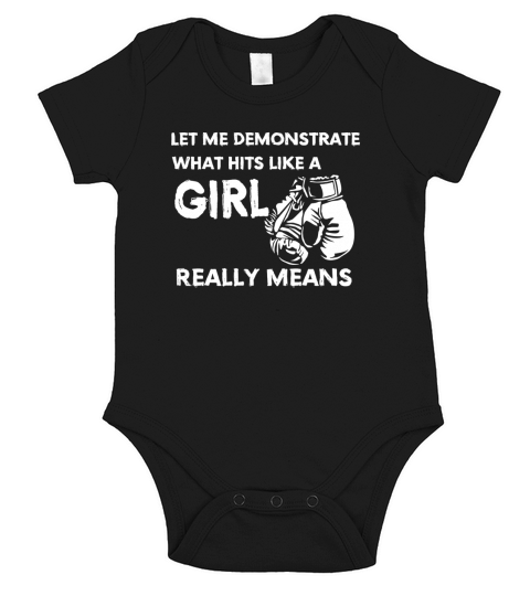 Boxing Short Sleeve Baby One-Piece