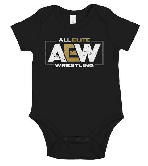 All Elite AEW Wrestling Short Sleeve Baby One-Piece
